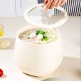 thumbnail image 4 of Cocina eléctrica para ollas calientes | Mini sartén antiadherente para pasta de fideos, sopa de filete de avena | Acero inoxidable | Potencia ajustable | Cordón extraíble | Diseño compacto y, 4 of 6
