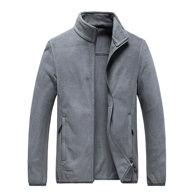 LOVZFMLL Vestes pour Hommes Sports Décontractés Quotidien Extérieur Col Montant Manches Longues