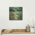 thumbnail image 5 of Luxe Metal Art 'Iris Garden' by Allayn Stevens, Metal Wall Art, 12"x12", 5 of 7