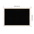 thumbnail image 4 of Amanti Art Black Cork Board Wood Framed Morgan White Gold Bulletin Board 26 in. x 18 in., 4 of 7