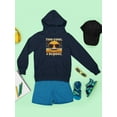 thumbnail image 3 of Too Cool 4 School - Retro Emoji Sunglasses Graphic Youth's Hoodie, 3 of 4