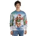 thumbnail image 4 of Hello Winter Cavalier King Charles Spaniel Frosty Morning Welcome Snowy Christmas All Over Print 3D Sweatshirt Unisex Merch Dog Lover Gifts - 02018, 4 of 6