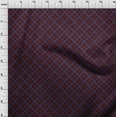 thumbnail image 3 of oneOone Organic Cotton Poplin Twill Fabric Tartan Check Print Fabric By The Yard 42 Inch Wide, 3 of 4