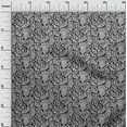 thumbnail image 3 of oneOone Silk Tabby Black Fabric Asian Block Craft Projects Decor Fabric Printed By The Yard 42 Inch Wide, 3 of 4