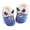 Blue, variant on Krdevn Cute Cartoon Boys Slippers for Winter Cozy and Warm Children's Indoor Footwear Toddler and Big Kid Designs,Toddler Girl Shoes,Boys Shoes,Size:6-7 Years