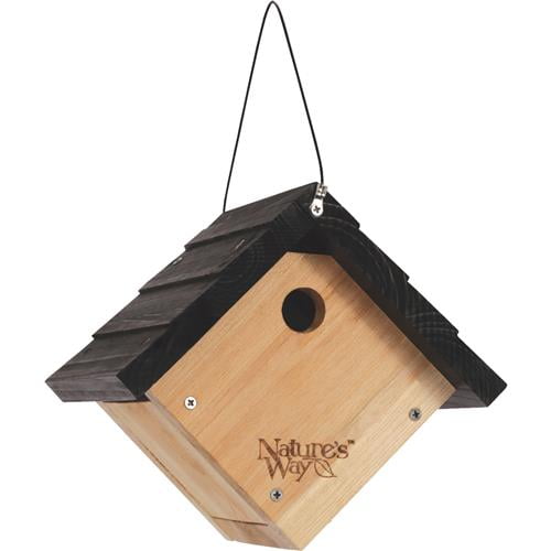 Nature's Way Cedar Wren Bird House HANGING, Each