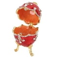 thumbnail image 1 of Jewelry Box,Shiny Diamonds Easter Egg Jewelry Organizer Trinket Box Built for the Future, 1 of 6