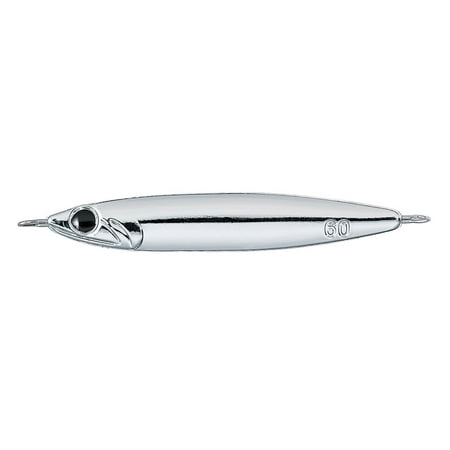 UPC: 0043178040058 | Daiwa ZC80G11 Zakana Metal Jig Color: Chrome 2 6/7 oz. Hook Size