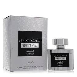 Lattafa Platino confidencial Eau de Parfum Spray (unisex) por Lattafa Lattafa Model