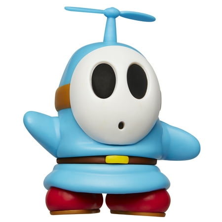 World of Nintendo 4" Figure - Blue Shy Guy w/ Propeller