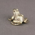 thumbnail image 4 of Tech Frog Statue Wear Appearance Creative Reusable Copper Frog Sculpture Tea Pet Ornament Household, 4 of 7