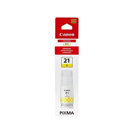 UPC: 0013803331059 | Canon GI-21 Yellow Ink Bottle (4539C001)