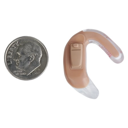 Crescent Premium Hearing Amplifier by Blue Gear | Completely in Ear Canal Design | Three Different (Best In The Ear Canal Hearing Aids)
