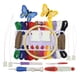thumbnail image 1 of Inteprter Juego de punzones para bordar TureClos, Kit de herramientas de puntada de hilos, enhebradores de bricolaje, herramienta de costura para tejer, Tela de costura y artesanía Inteprter HA1152-00B, 1 of 6