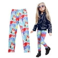 thumbnail image 2 of EnJoCho Girls Size 6 Leggings Spring Pants Girls Sweet Kids Plus Leggings Baby Trousers Children Clothing Slim Printed Pants Autumn Clothes, 2 of 8