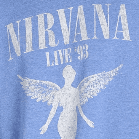 Nirvana Men's & Big Men's Graphic Print Band T-Shirt, Sizes