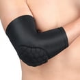 thumbnail image 1 of 1pc Elbow Pad Protector Anti-slip Compression Arm Guard Brace Support Sleeve For Fitness Black L, 1 of 6