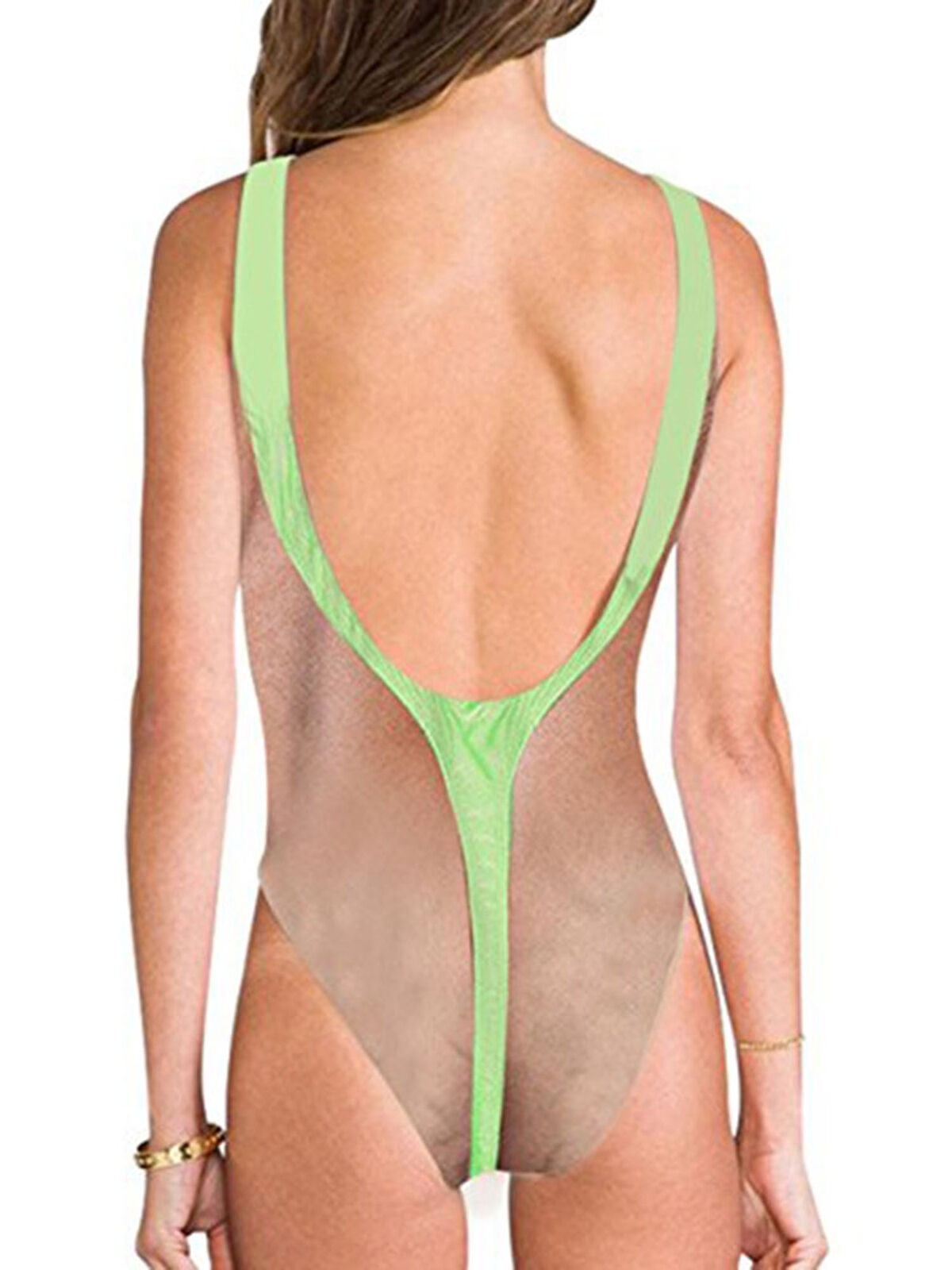hairy one piece swimsuit