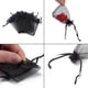 thumbnail image 4 of 50 bolsas de regalo de organza con cordón ajustable, ideales para bodas y fiestas. Bolsitas de organza negras., 4 of 4