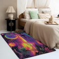 thumbnail image 3 of Neon Rugs for Gaming Room - Neon Rug & Home Decor, 3x5 Area Rug, Tropical Palm Rugs for Entryway, Washable Non Slip Soft Low Pile Small Indoor Door Mat, Hawaiian Carpet & Room Decorations, 3 of 7