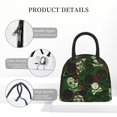 thumbnail image 4 of Fotbe Camouflage Skull Bolsa de Almuerzo con Estampado, Lonchera Aislada, Contenedor de Comida Reutilizable Tipo Cooler a Prueba de Fugas, 4 of 6