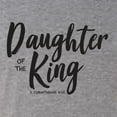 thumbnail image 5 of Wild Bobby Daughter Of The King 2 Corinthians 6:18 Inspirational/Christian Women Tri-Blend Racerback Tank Top, Premium Heather, Large, 5 of 5