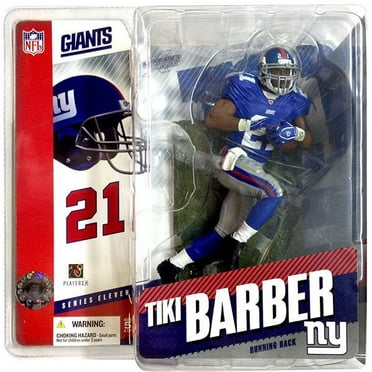 McFarlane NFL Sports Picks Series 11 Tiki Barber Action Figure (Blue Jersey)