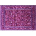 thumbnail image 1 of Ahgly Company Indoor Rectangle Oriental Purple Industrial Area Rugs, 4' x 6', 1 of 4