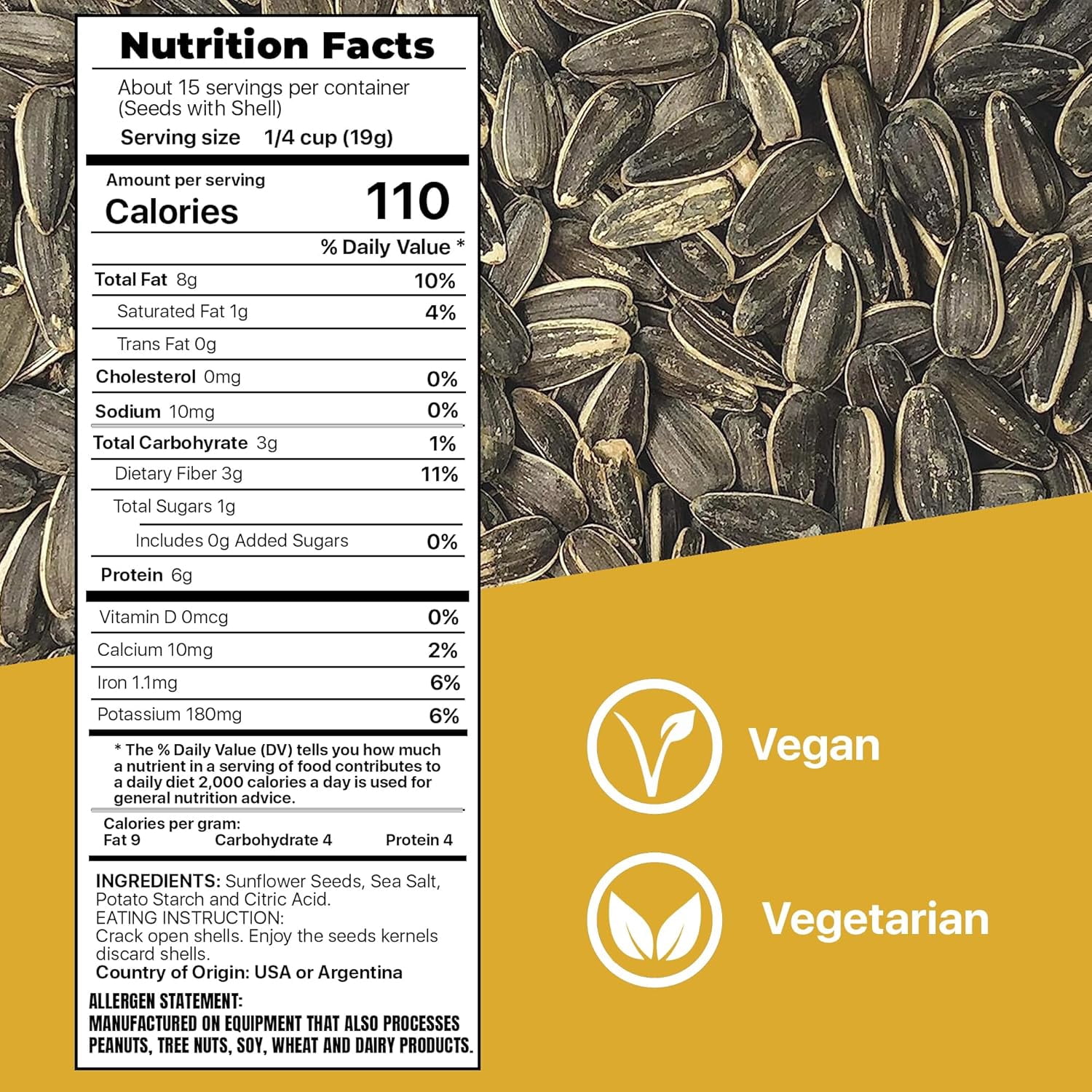 Premium Orch Sunflower Seeds