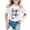 shirts for girls clearance-White, variant on RTKFRFLM Big Sister Graphic Tee for Girls Fashion Casual Letter Print Short Sleeve Round Neck T-Shirt Top Sibling Matching Summer Cotton Shirt Toddler & Big Girls Trendy Comfort Top Gift