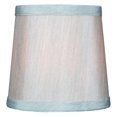 thumbnail image 3 of 4x5x5 Gray Drum Chandelier Clip-On Lampshade, 3 of 6
