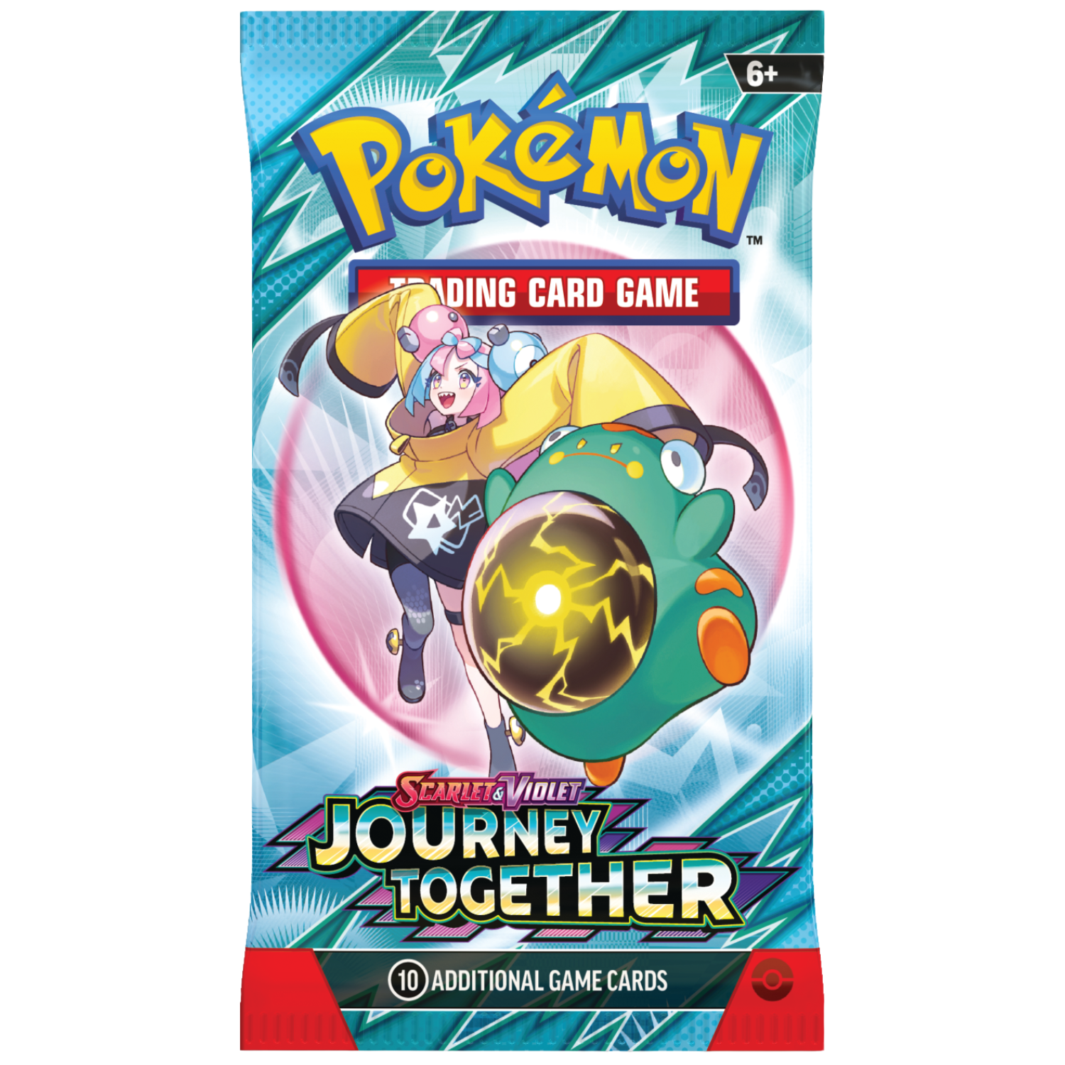 Pokemon SV9 Scarlet and Violet Journey Together Art Bundle (4 Booster Packs)
