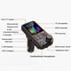 thumbnail image 3 of Transmisor FM Bluetooth para automóvil, micrófono fuerte, adaptador Bluetooth para automóvil con pantalla a color de 1.8 "para llamadas manos libres, admite carga QC3.0, reproductor de músic, 3 of 5