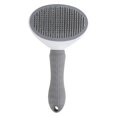 thumbnail image 2 of PETS-LAMB Self-Cleaning  and   Brush, Suitable for Long or Short Hair, Loose Hair Removal Brush, Easy to Remove, Pet Massage Tool. (GREY), 2 of 6