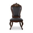 thumbnail image 3 of Furniture of America Albernit Faux Leather Side Chairs in Dark Cherry (Set of 2), 3 of 5