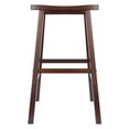 thumbnail image 2 of Parkland 3-Pc Square High/Pub Table Set with 2 Saddle Seat Stools, 2 of 9