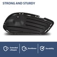 thumbnail image 6 of Front Bumper Fog Grille Cover 2Pcs Fit For 2015-2018 Mercedes Benz C-Class W205, 6 of 10