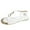 White, variant on VerPetridure Women's Thong Flip Flops Breathable Lightweight Flat Buckle Sandals With Toes And Ankle Straps Shoes