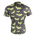 thumbnail image 4 of joogoo Bats Polka Dots Pattern Men's Cycling Jerseys Mountain Bike Short Sleeve Tops L, 4 of 7