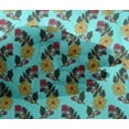 thumbnail image 4 of oneOone Viscose Chiffon Fabric Leaves & Floral Block Print Sewing Fabric BTY 42 Inch Wide, 4 of 4