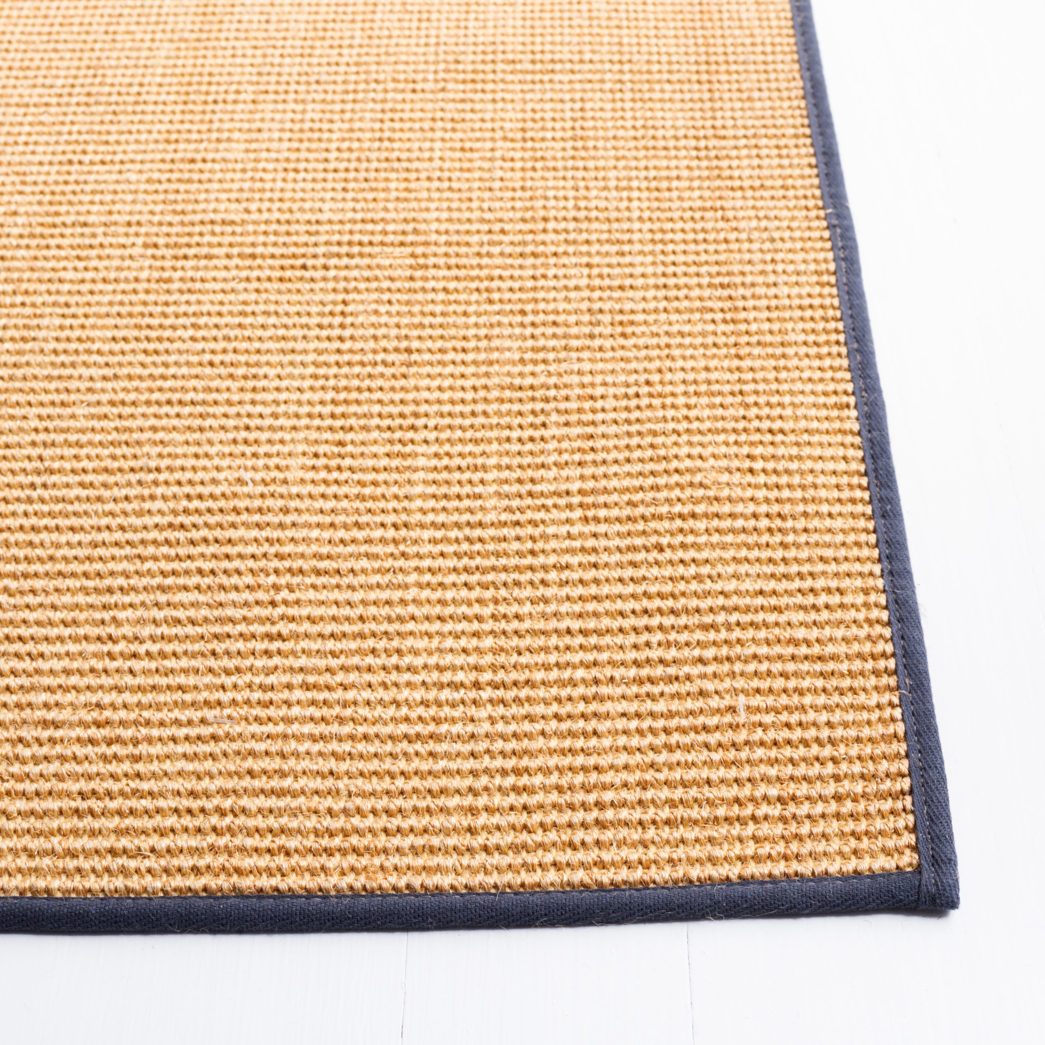 Safavieh Martha Stewart Natural Fiber Maximillian Solid Runner Rug, Natural/Gray, 2'3" x 8'