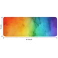 thumbnail image 7 of Rainbow Tie Dye Ink Pattern Kitchen Rug Mat,Kitchen Runner Rugs Non Skid Washable,Decorative Kitchen Floor Mats for Kitchen,Sink,Laundry,17"x47.2", 7 of 7