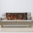 thumbnail image 5 of Vsdgher Hip-Hop Guinea Pig. Body Pillow Cover, Pillowcases with Hidden Zipper Breathable Long Pillow Case (Pillows are not included,20x54 inch), 5 of 7