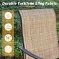 thumbnail image 6 of Sophia & William 5 Piece Patio Bar Set Outdoor Furniture Bistro Set with Swivel Chairs and Table, 6 of 8