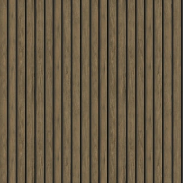 Holden Decor Wood Slat Dark Oak Non-Pasted Wallpaper (Covers 56 sq. ft.)