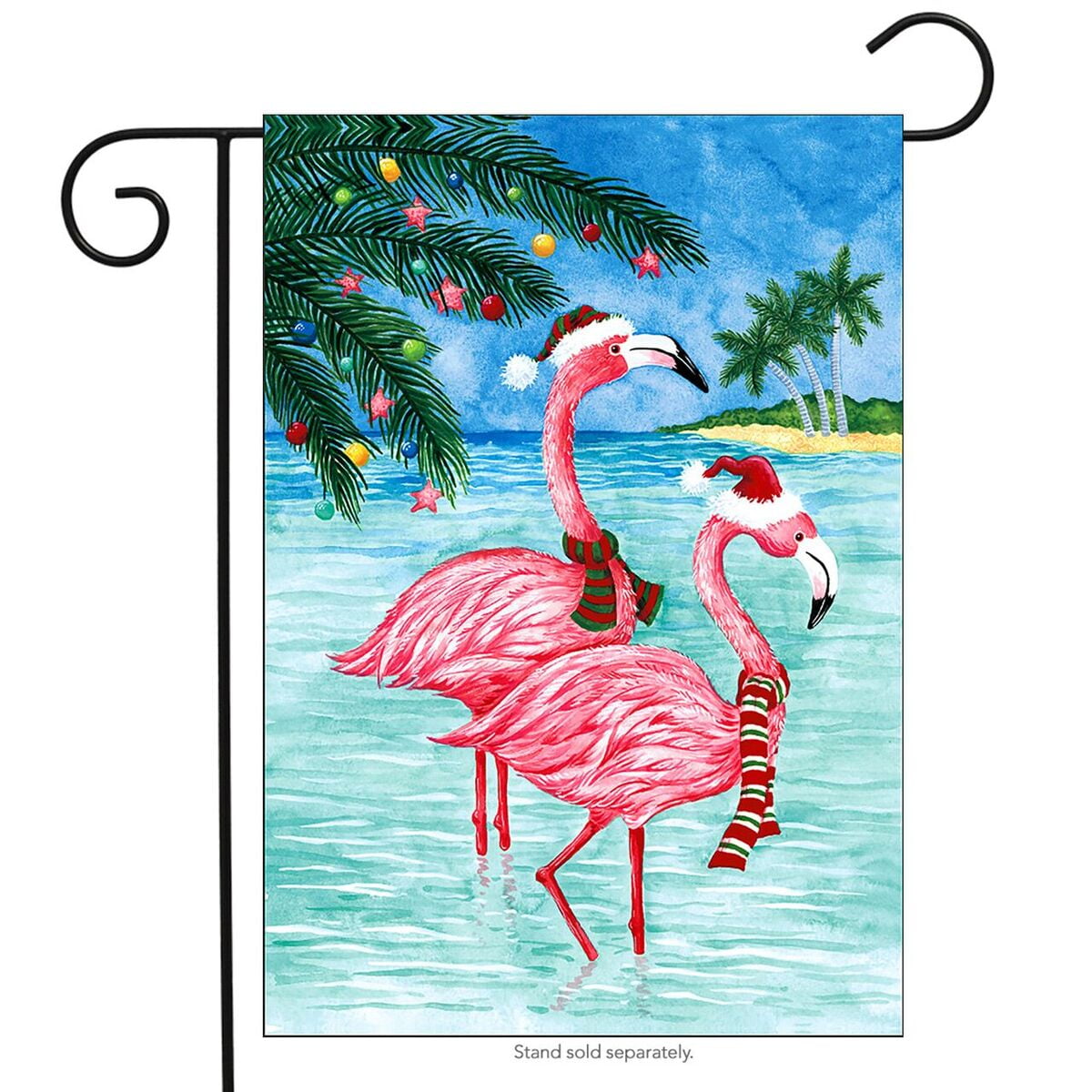 Christmas Lighthouse Nautical Garden Flag Wreath 12.5/"x 18/" Briarwood Lane