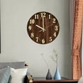 thumbnail image 2 of Reloj de pared luminoso de 12 pulgadas que brilla en la oscuridad, ideal para el hogar, el dormitorio, la sala de estar y el pasillo. A, 2 of 9
