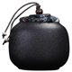 thumbnail image 3 of Dog Urn Black Ceramic Container For Memorial Use 3.2X3.1X3.1in Retro Style 1Pack, 3 of 4