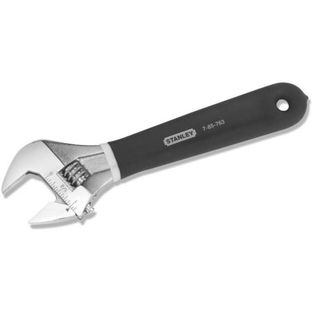 Stanley Hand Tools 85-763 8" Cushion Grip Adjustable Wrench