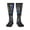 3 Black, variant on Women's Knee High Socks Thin Blue Line Flag Honor Respect Police Outdoor Casual Tube Socks